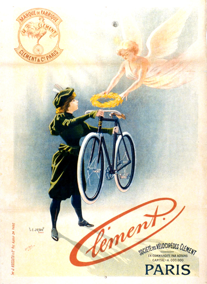 Illustration for article titled 29 Wonderful Bike Ads From the Golden Age Of Cycling